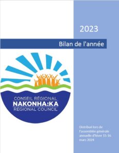 couverture du rapport bilan de l'année 2023