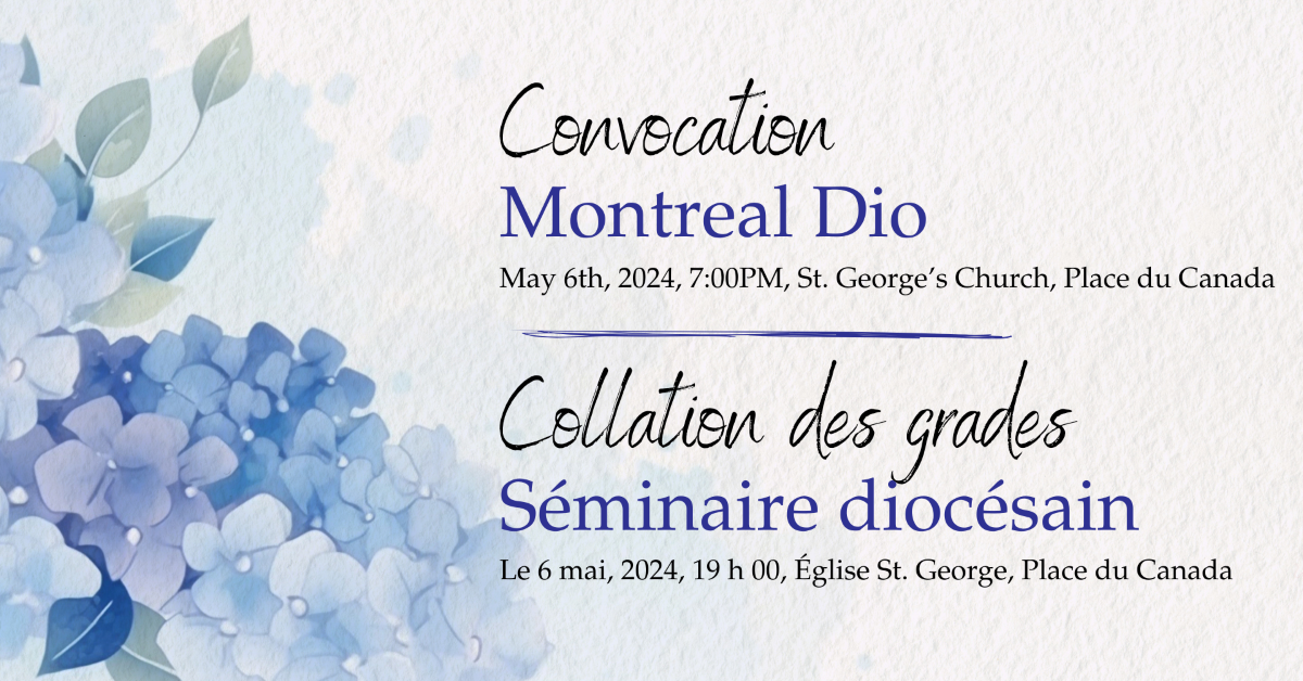 collation des grades du Séminaire diocésain de Montréal 6 mai 2024