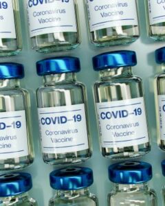 bottles of covid-19 vaccine [PHOTO: Daniel Schludi – Unsplash]