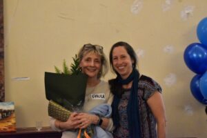 Rev. Paula Kline and Rev. Wendy Evans celebrate 20th anniversary of Just Solutions (Montreal City Mission)
