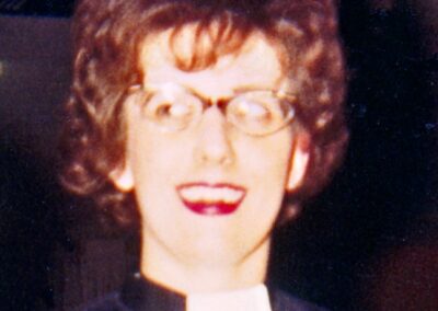 Phyllis on her ordination day (June 10, 1964)